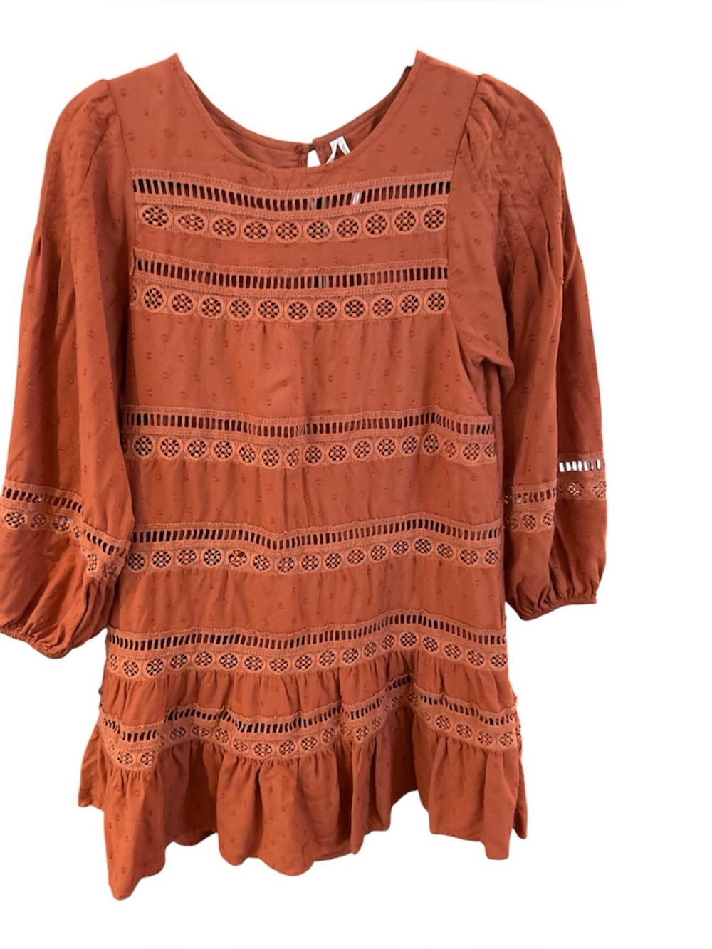 Anthropologie Tiered Mini Dress - Picture 3 of 6